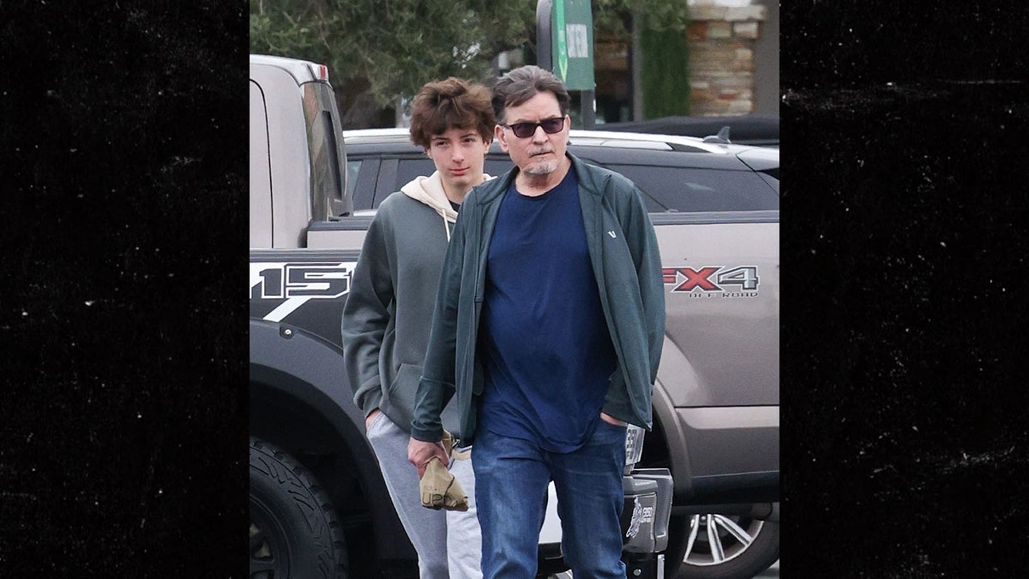 Charlie Sheen Goes Out With Son, Siblings, Martin Sheen After Sami Roasts Him
