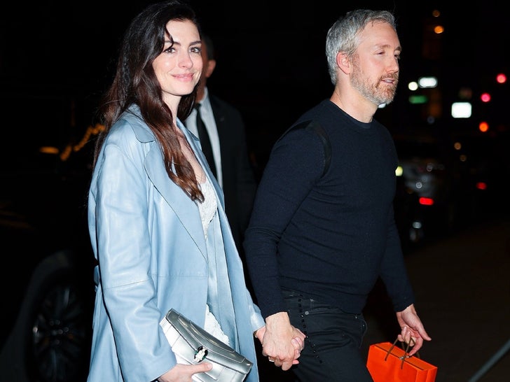 Anne Hathaway, Adam Shulman backgrid