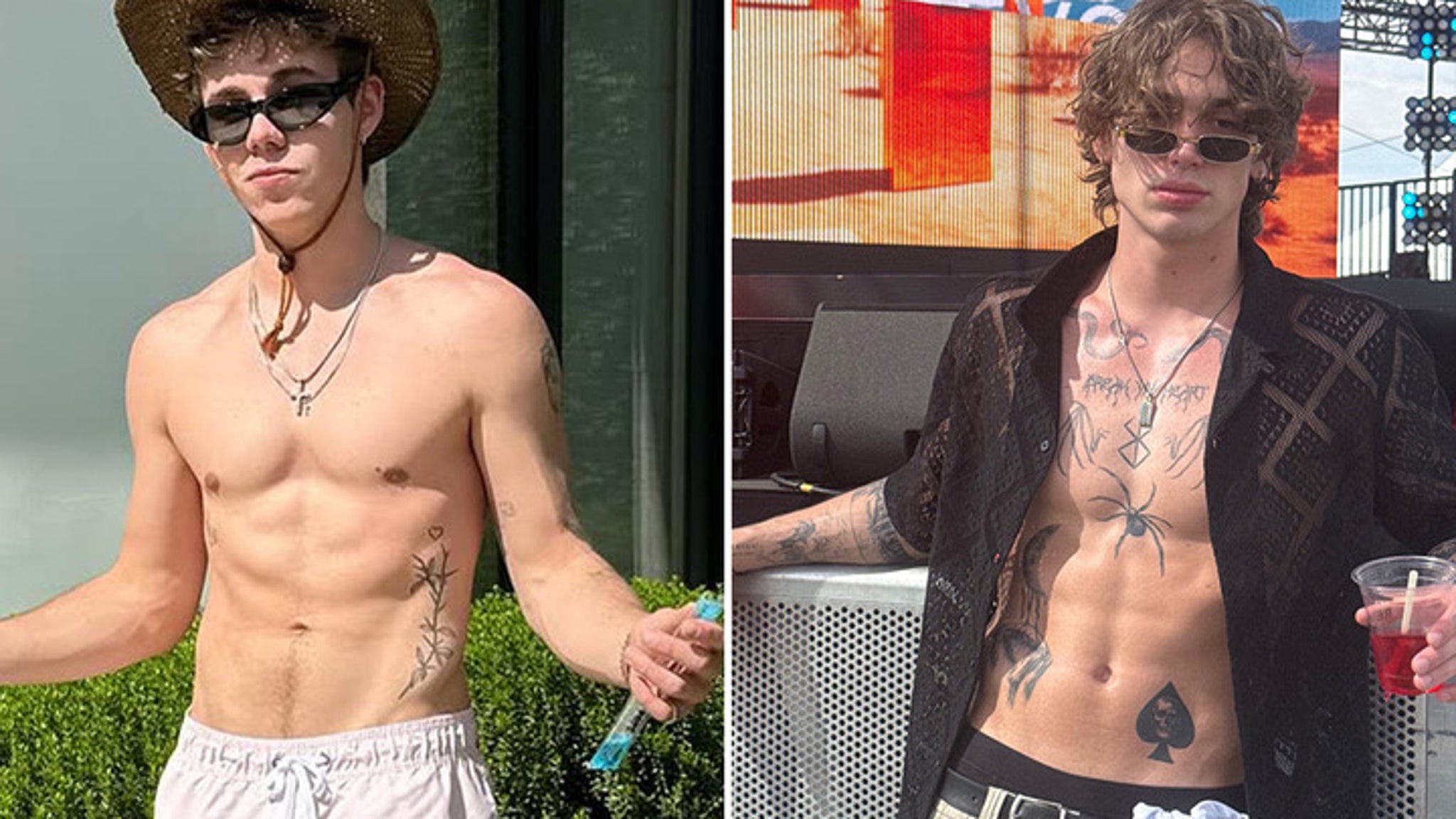 The Kid LAROI vs Vinnie Hacker Who'd You Rather?! (Music Festiva Studs Edition)