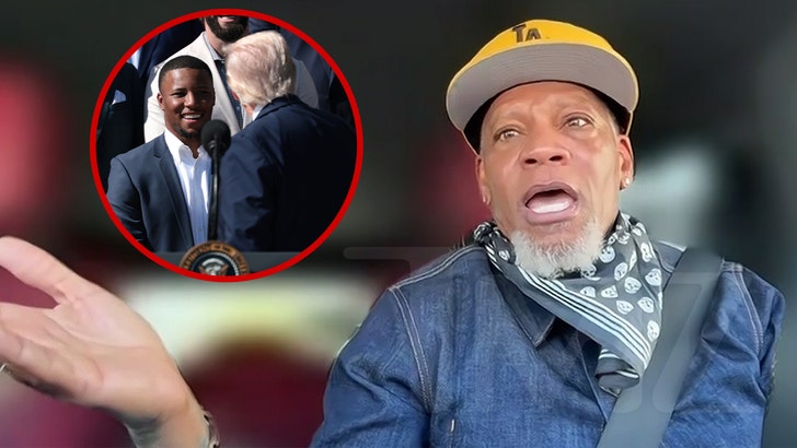 D.L. Hughley Slams Saquon Barkley, Other Eagles for Visiting White House 042925_dl_hughley_kal