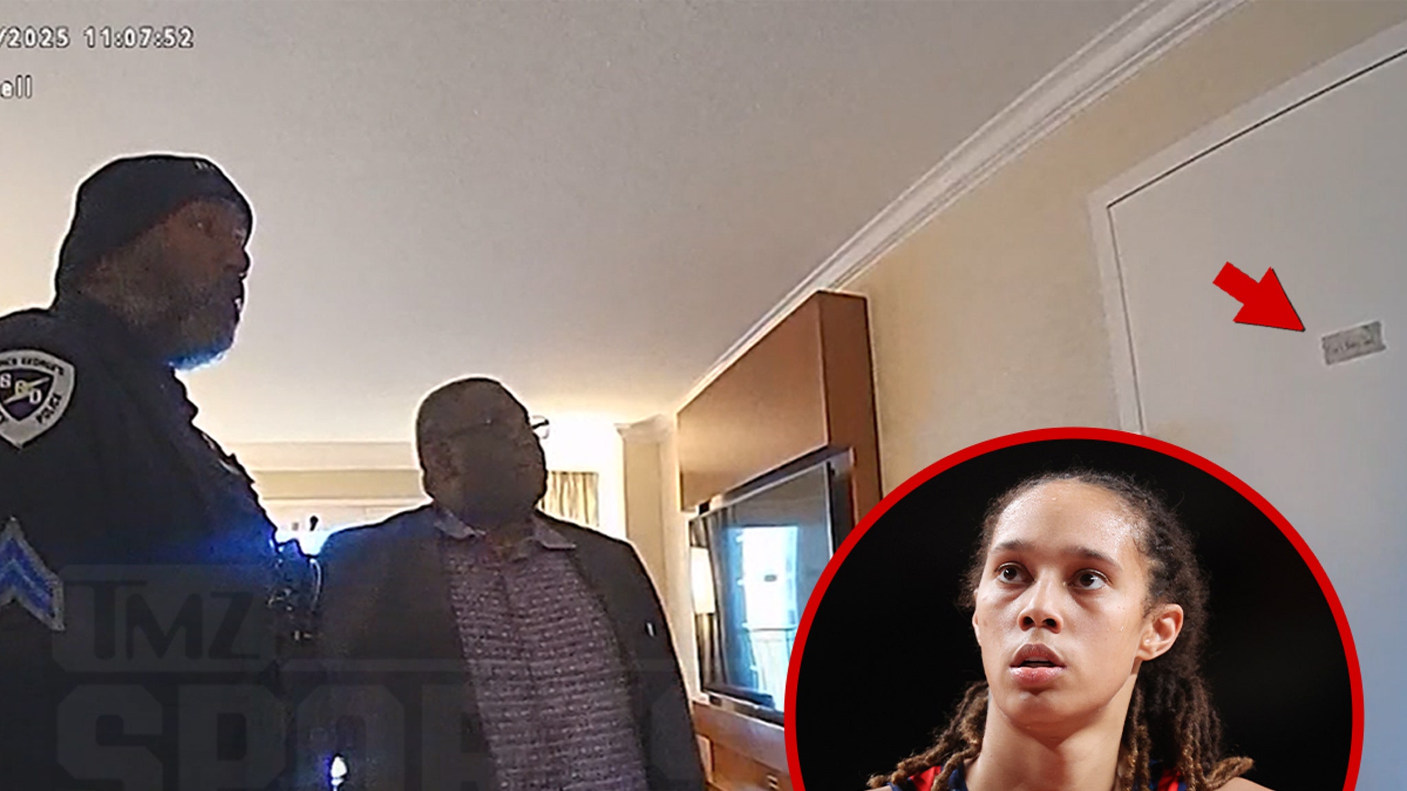 Brittney Griner 'Gay Baby Jail' Note Investigation Captured on Police Video
