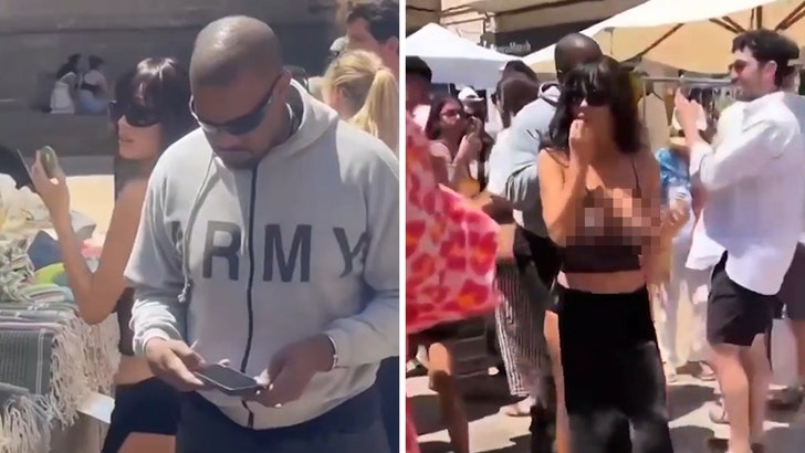 Bianca Censori Wears See-Through Top, Grabs Ice Cream with Kanye West 051725_kanye_bianca_kal