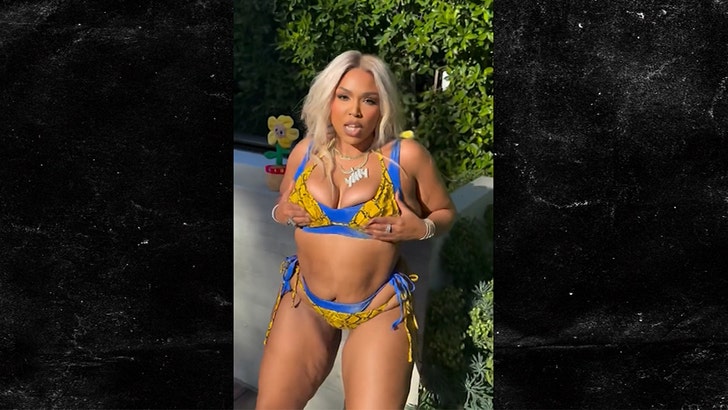 Lizzo Twerks and Holds Grammys in Teeny Bikini, on Video lizzo-kal-05-24-2025