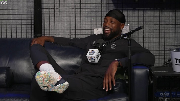 Dwyane Wade Laughs Off Fake Ass-Eating Quote, I Thought It Was Funny! dwyane-wade-kal-05-23-2025