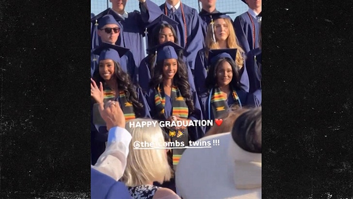 Diddy's Twin Daughters Graduate High School Amid His Sex Trafficking Trial diddy-twins-graduation-kal-05-23-2025
