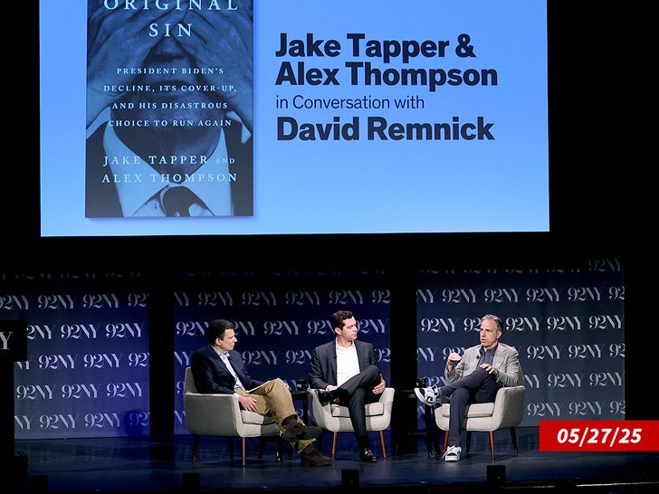 David Remnick, Alex Thompson and Jake Tapper original sin biden sub getty swipe