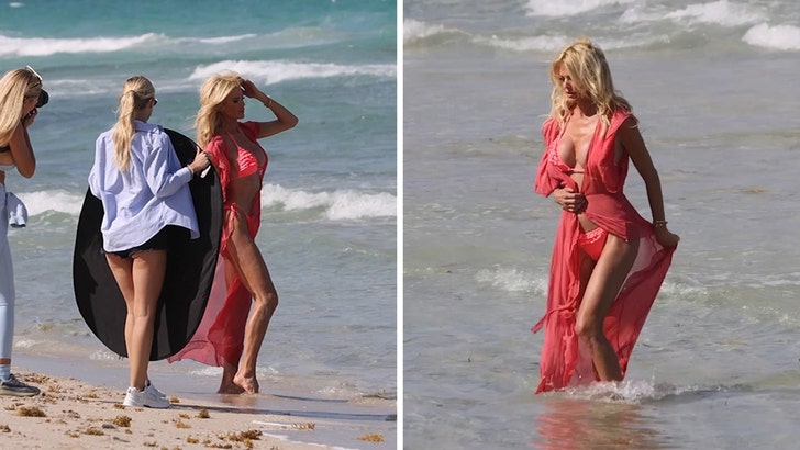 Victoria Silvstedt Models Bikinis on Beach, Shows Off Curves 050125_victoria_silvstedt_kal