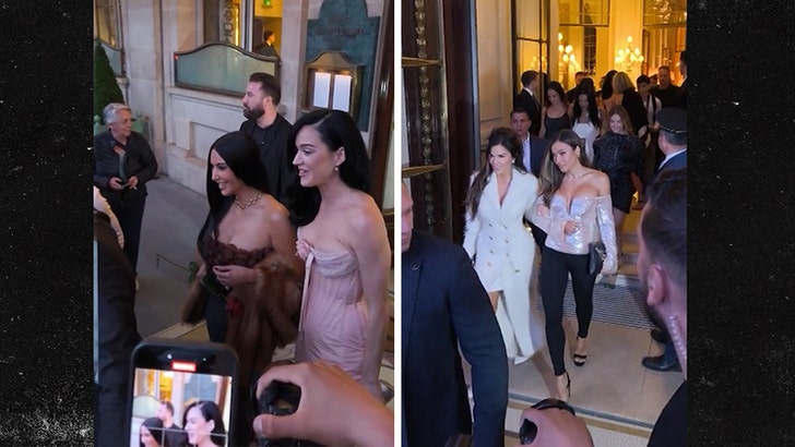 Kim Kardashian, Katy Perry & Lauren Sanchez Hang Out in Paris katy-perry-kris-jenner-lauren-sanchez-kal-05-15-2025