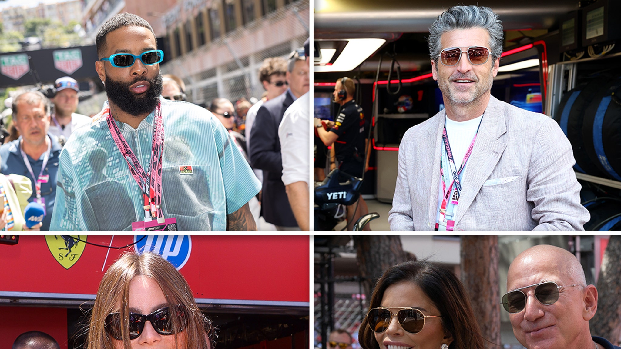 Celebs Come Out in Full Force for Monaco Grand Prix