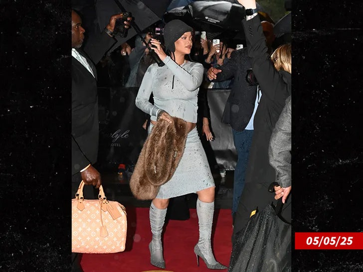 rihanna pregnant met gala sub getty swipe 1