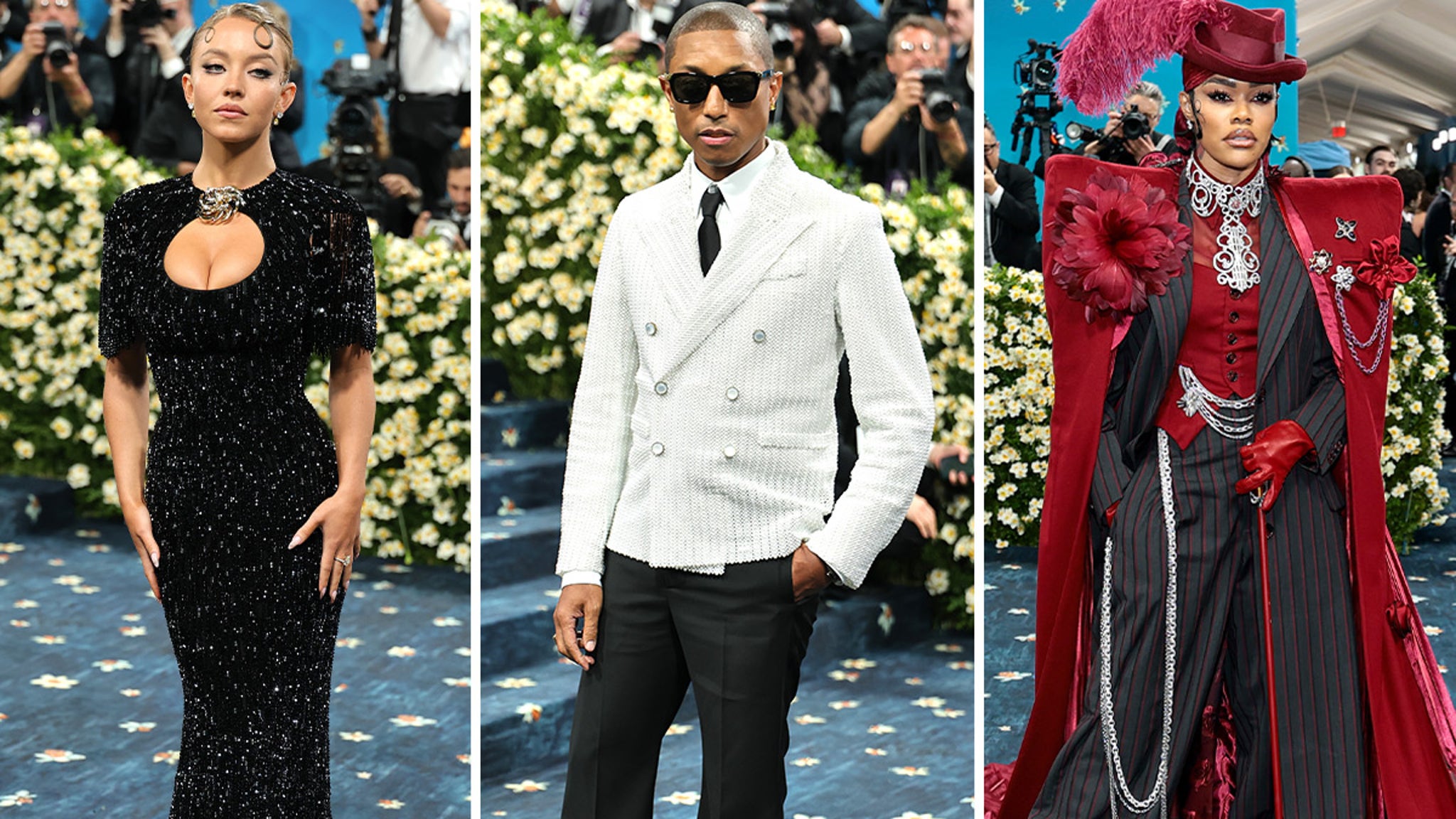 2025 Met Gala Fashion, Sydney Sweeney, Pharrell & More Celebs Suit Up