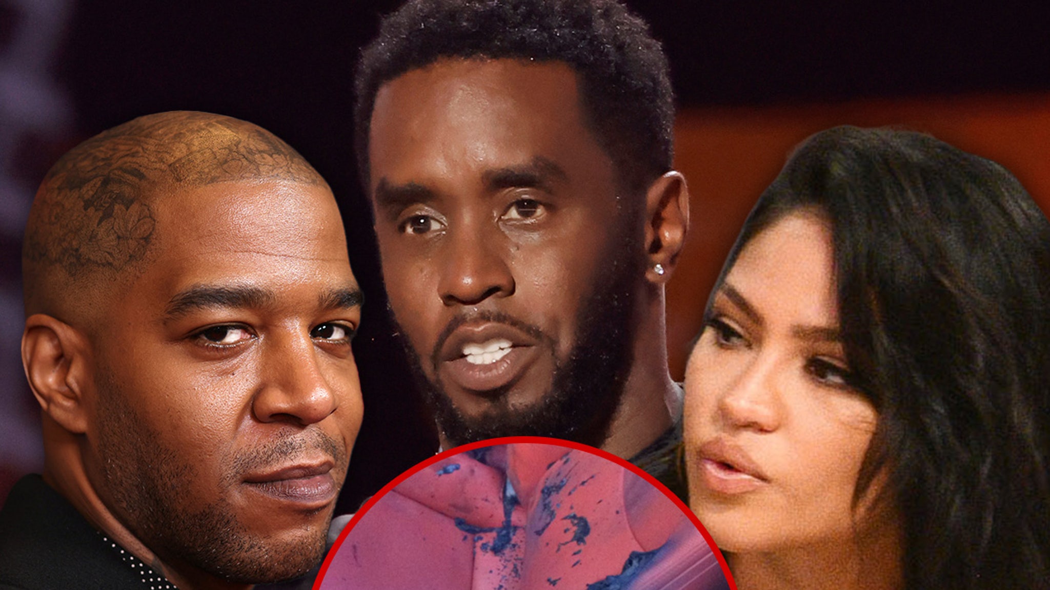Kid Cudi's Porsche Fire Damage Photos Entered as Exhibits in Diddy Trial