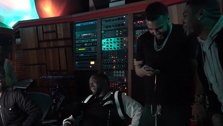 Diddy, Nelly & French Montana Discuss French's New Album in 2018 Studio Session diddy-nelly-french-montana-studio-05-16-2025