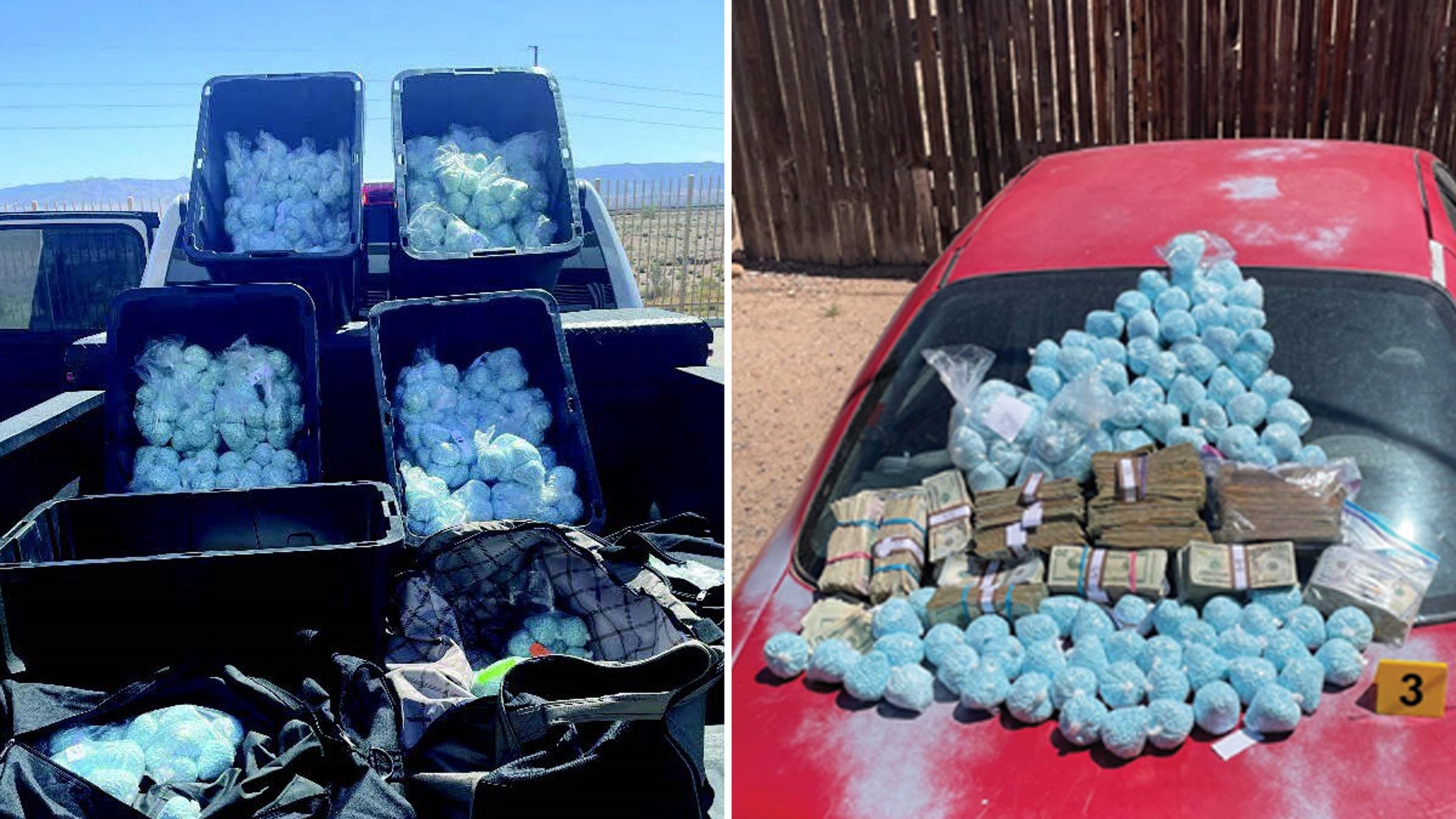DEA Flaunts Historic Fentanyl Bust, Says Guns, Millions of Dollars Also Seized