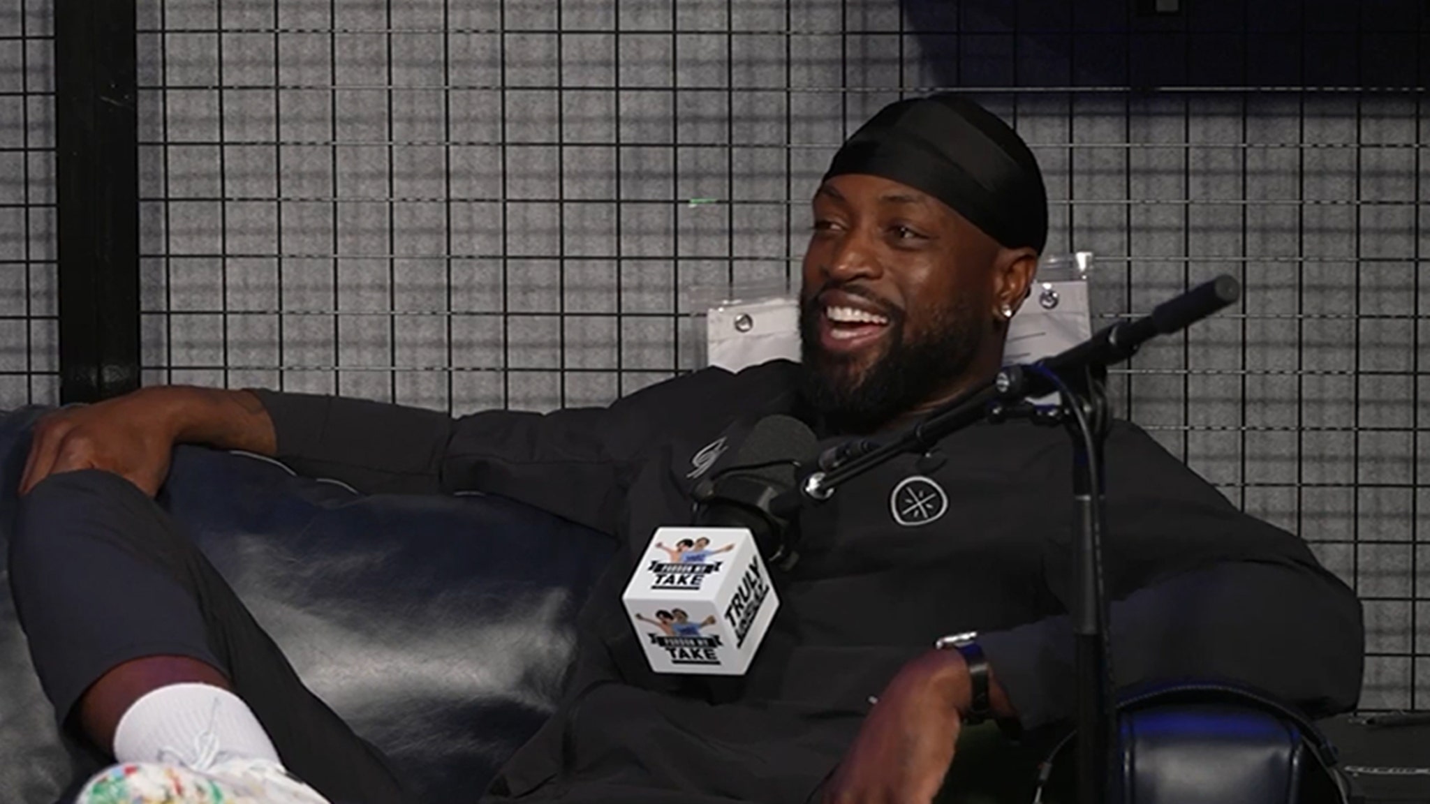Dwyane Wade Laughs Off Fake Ass-Eating Quote, I Thought It Was Funny!