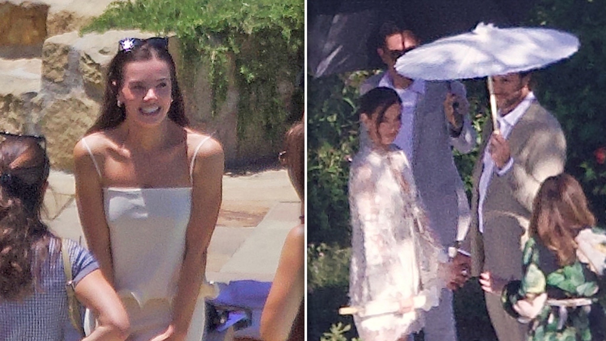 Hailee Steinfeld Stuns in Leggy Dress During Wedding Rehearsal with Josh Allen