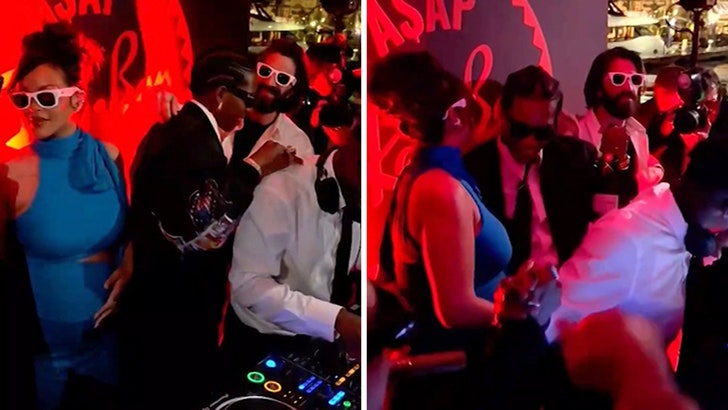 Rihanna and A$AP Rocky Party in DJ Booth at Cannes Party, New Video 052525_rihanna_asap_rocky_kal