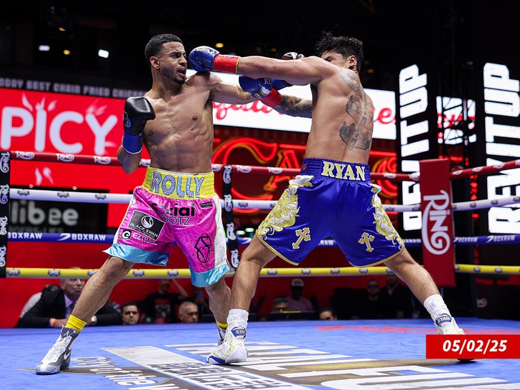 Rolly Romero and Ryan Garcia fight getty 1