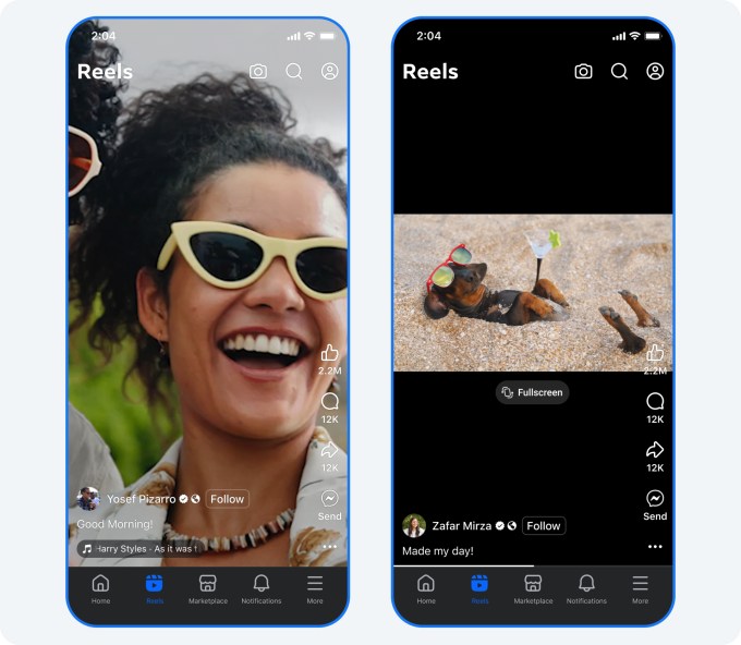 Facebook announces that all videos on its platform will soon be shared as reels 03 REELS TAB Carousel 01 Facebook announces that all videos on its platform will soon be shared as reels