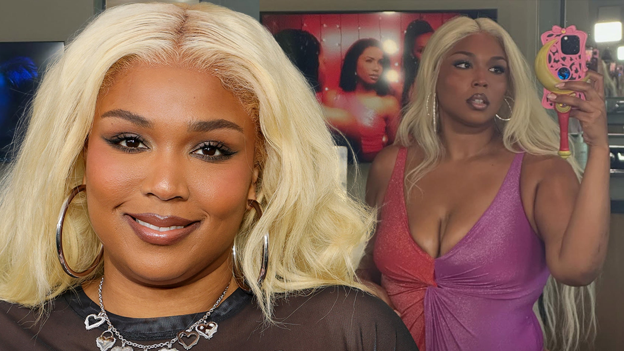 Lizzo Gives Off Mermaid Vibes in Tight One-Piece After Weight Loss