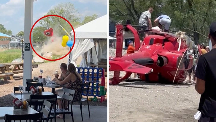 Helicopter Skips, Flips in Slow-Mo Crash Near Lakeside Restaurant, on Video 062525_helicopter_lands_by_waterside_restaurant_kal