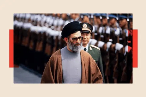 When the Supreme Leader emerges, he'll be leading a changed Iran Getty Images Iranian President Ali Khameneyi during a welcoming ceremony for his state visit to Beijing, China, on 11 May 1989.