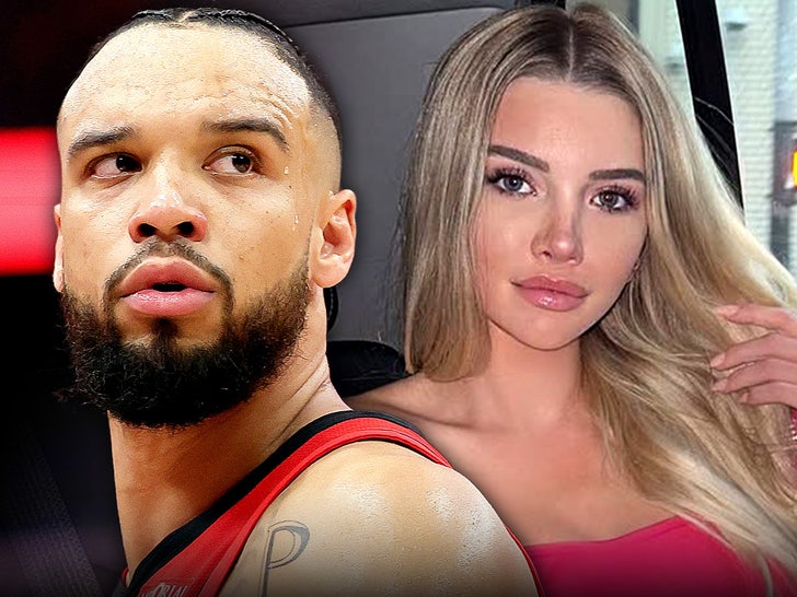 dillon brooks heather andrews main getty instagram composite