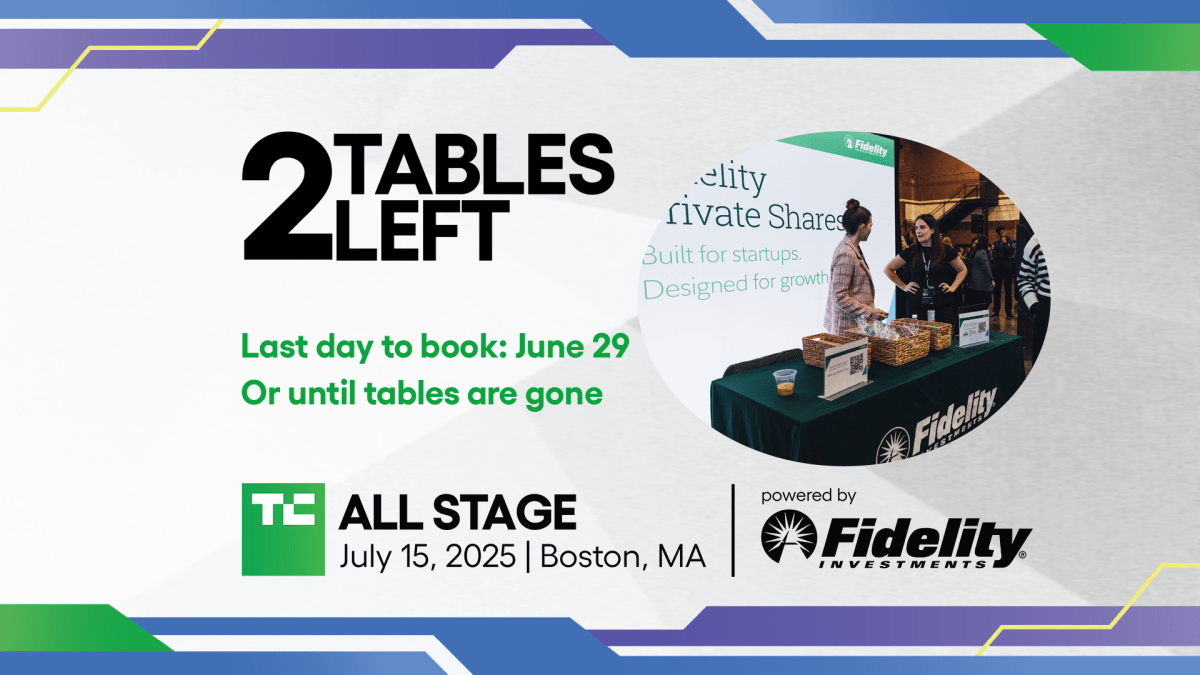 16x9 GeneralArticleImageHeader TCAllStage Last 2 Exhibit Tables Only 2 exhibitor tables up for grabs at TC All Stage — Claim by June 29