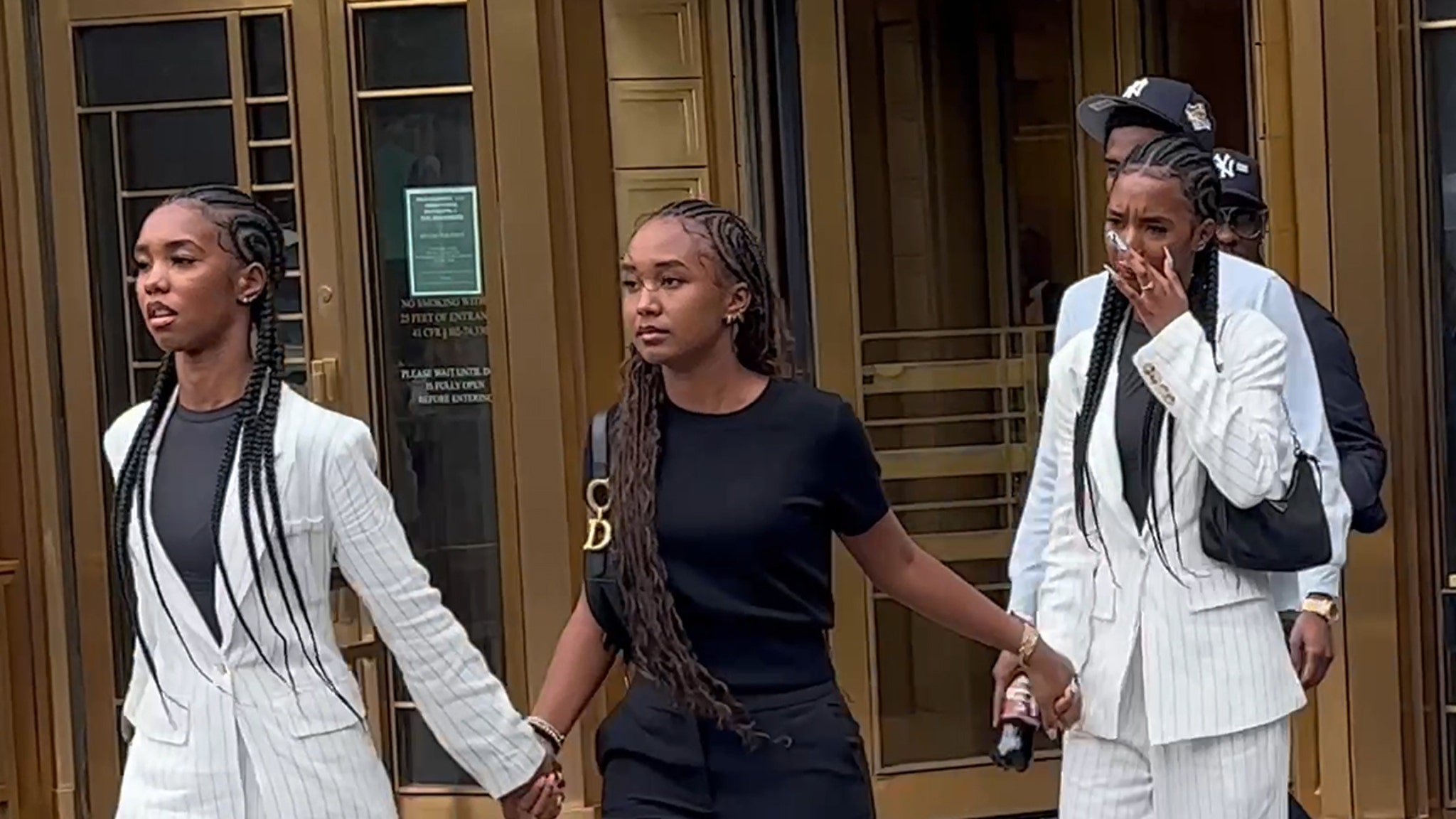 Diddy's Daughters Emotional After First Day of Closing Arguments