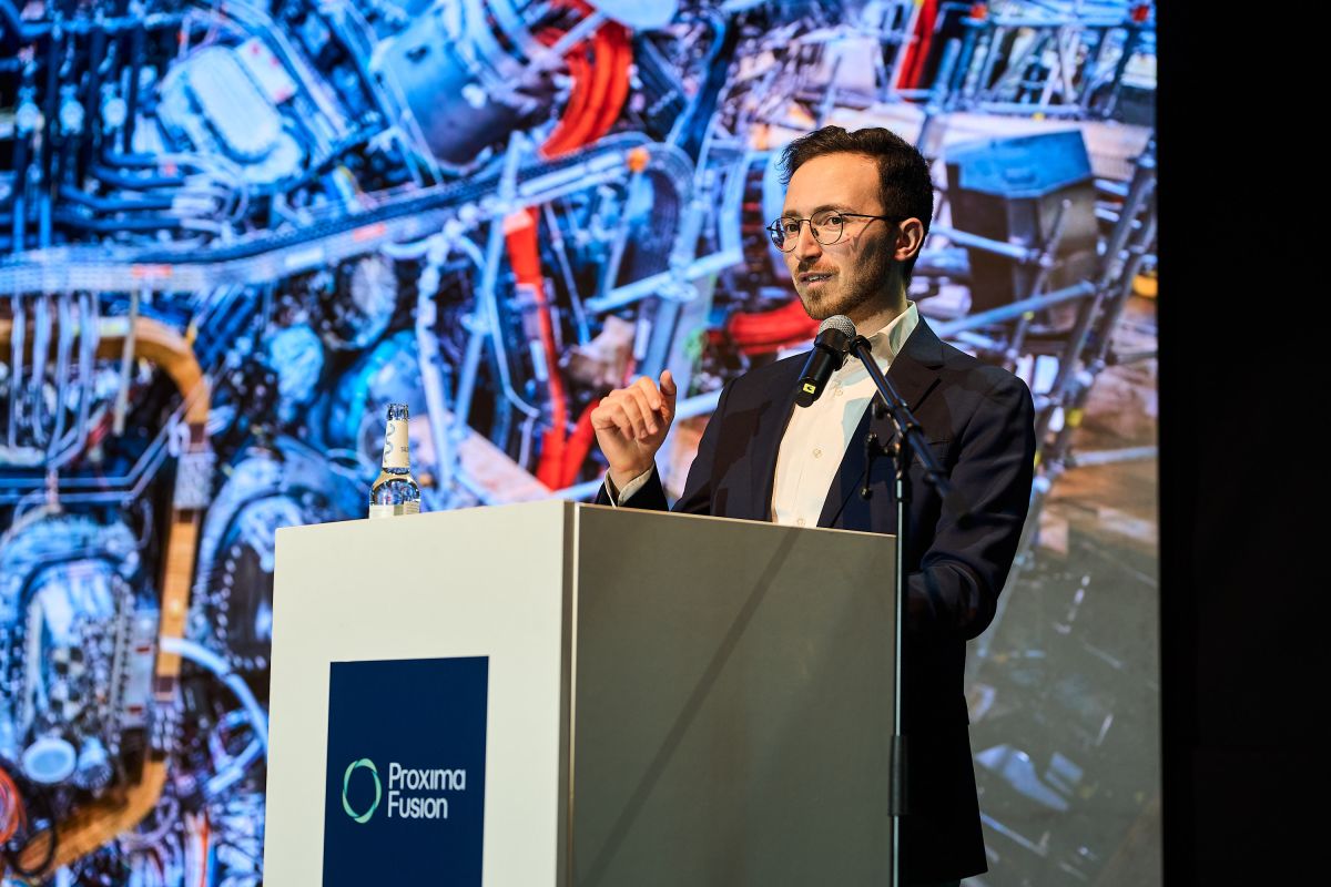 2025 03 11 Photos from Proxima Fusions Munich lab opening event featuring remarks by Proxima CEO Francesco Sciortino image credits Fabian Vogl for Proxima Fusion Proxima Fusion joins the club of well-funded nuclear contenders with €130M Series A