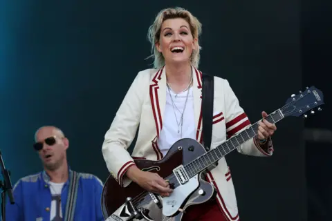 Charli, Neil Young and Scissor Sisters give Glastonbury goosebumps EPA Brandi Carlile