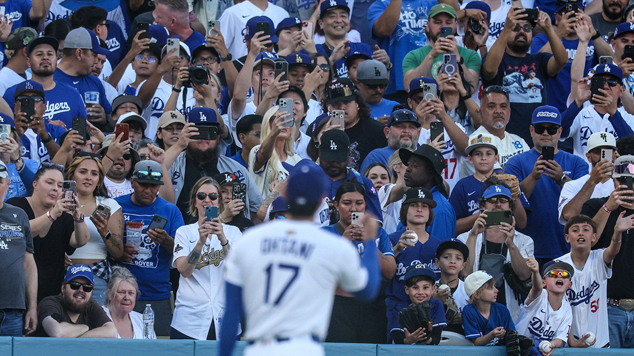 Shohei Ohtani Fans Flock To Dodger Stadium To Catch Star's Pitching Debut