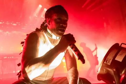 UK festivals that still have tickets left Getty Images Maxim of The Prodigy performs at O2 Academy Brixton on December 19, 2024 in London, England.