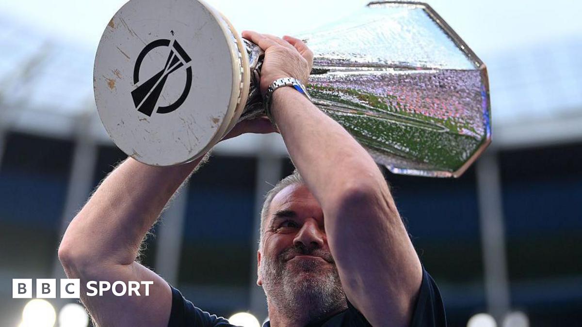 2fd5b960 42f2 11f0 9630 fd015488de94 Ange Postecoglou: Tottenham boss leaves 16 days after Europa League triumph