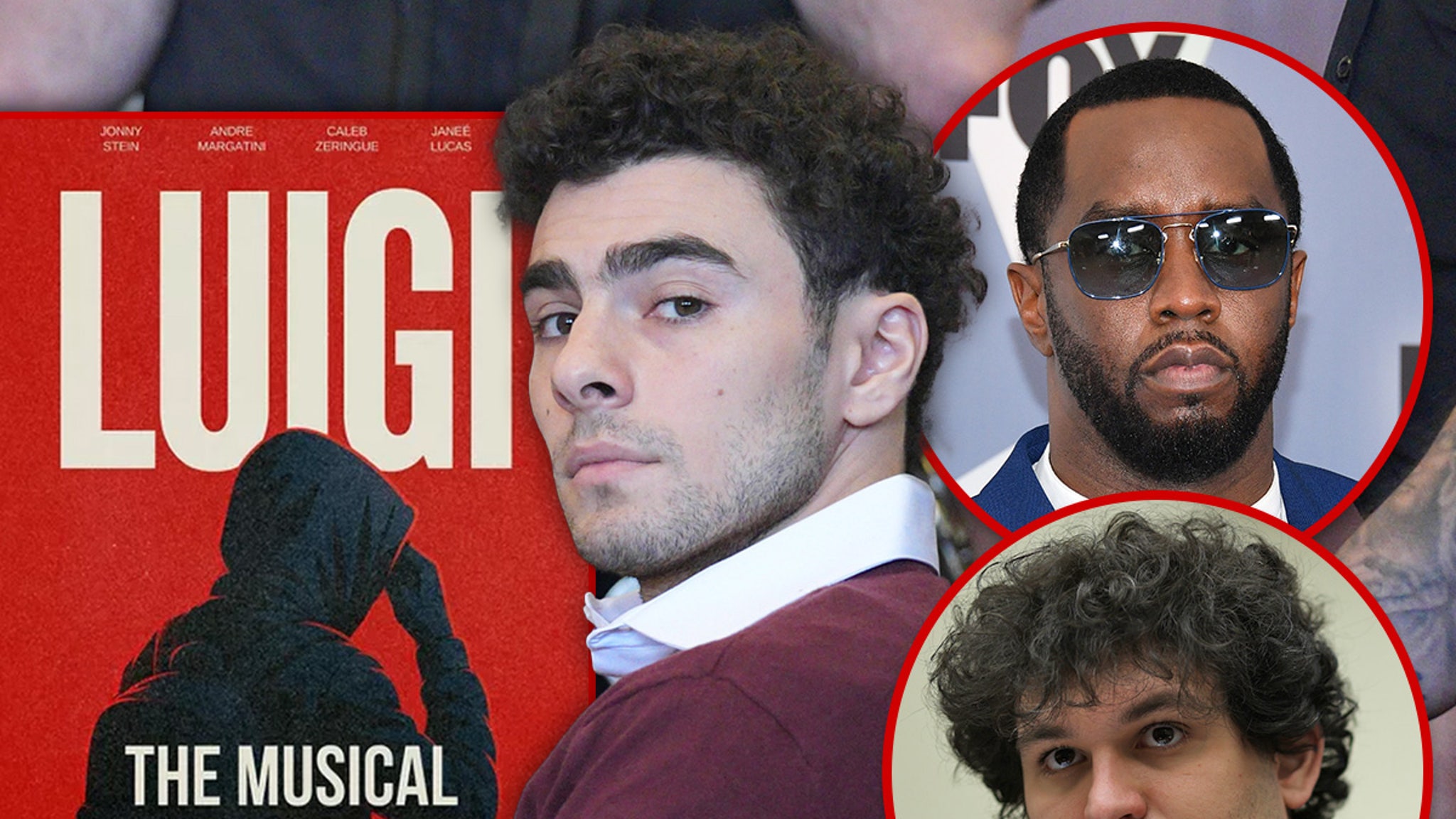 Luigi Mangione Musical Premieres, Features Diddy and Sam Bankman-Fried