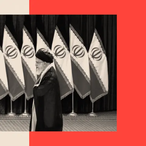 When the Supreme Leader emerges, he'll be leading a changed Iran BBC Treated topper image of Ayatollah Ali Khamenei