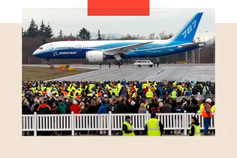 How safe is the Boeing 787 Dreamliner, really? Getty Images Attendees look on as a Boeing 787 Dreamliner taxies before taking off for its first test flight at Paine Field in Everett, Washington, on 15 December 2009.