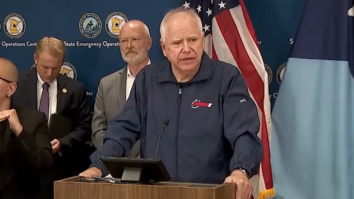 Suspected Minnesota Lawmakers' Shooter Arrested After Two-Day Manhunt 061625_vance_boelter_presser_walz_kal