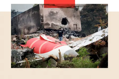 How safe is the Boeing 787 Dreamliner, really? Reuters A firefighter stands next to the crashed Air India Boeing 787-8 Dreamliner aircraft, in Ahmedabad, India, on 13 June 2025.