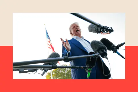 When the Supreme Leader emerges, he'll be leading a changed Iran Getty Images Donald Trump speaks to reporters