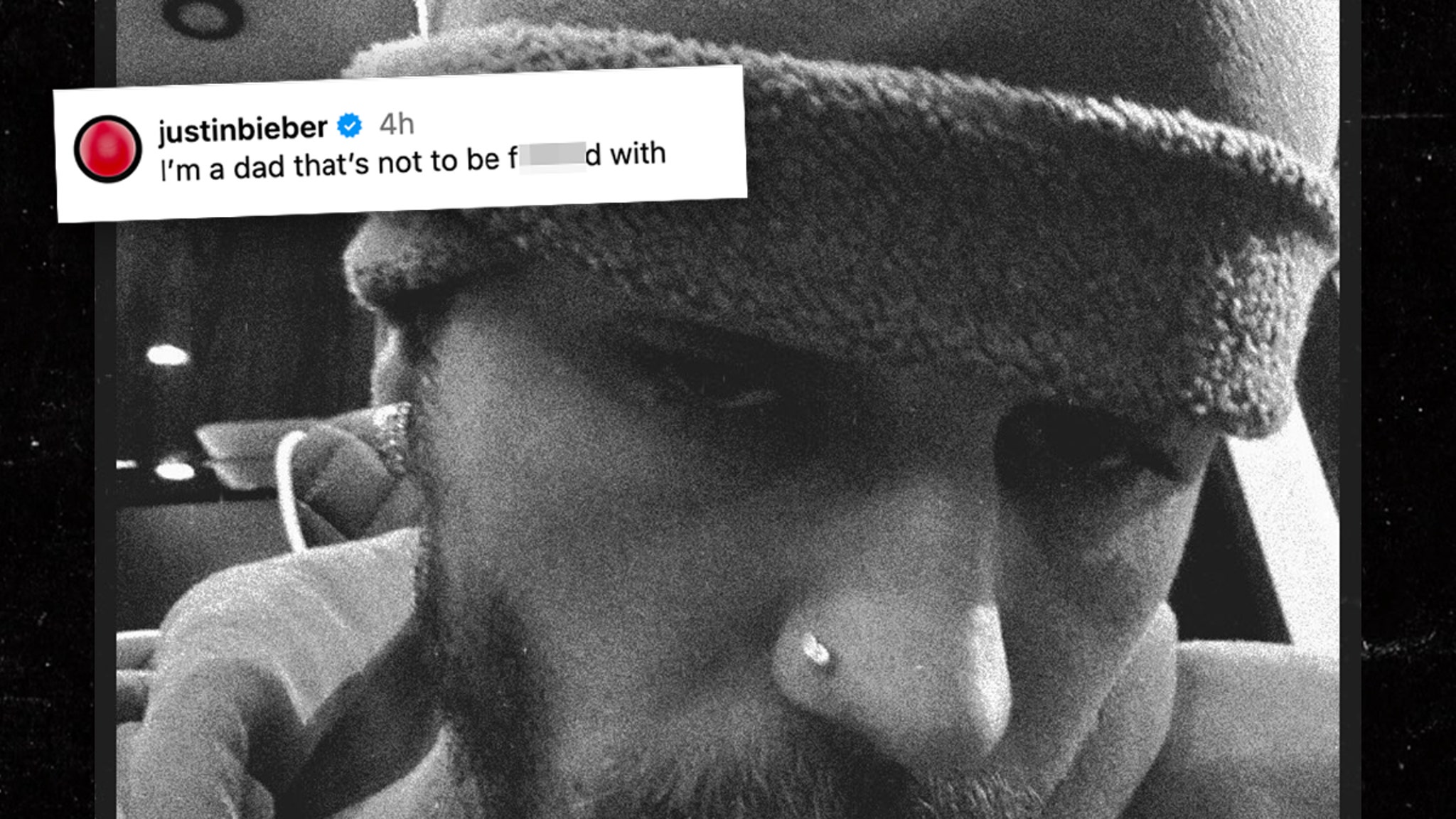 Justin Bieber Says He's Not a Dad to Be Messed With in NSFW Father's Day Post