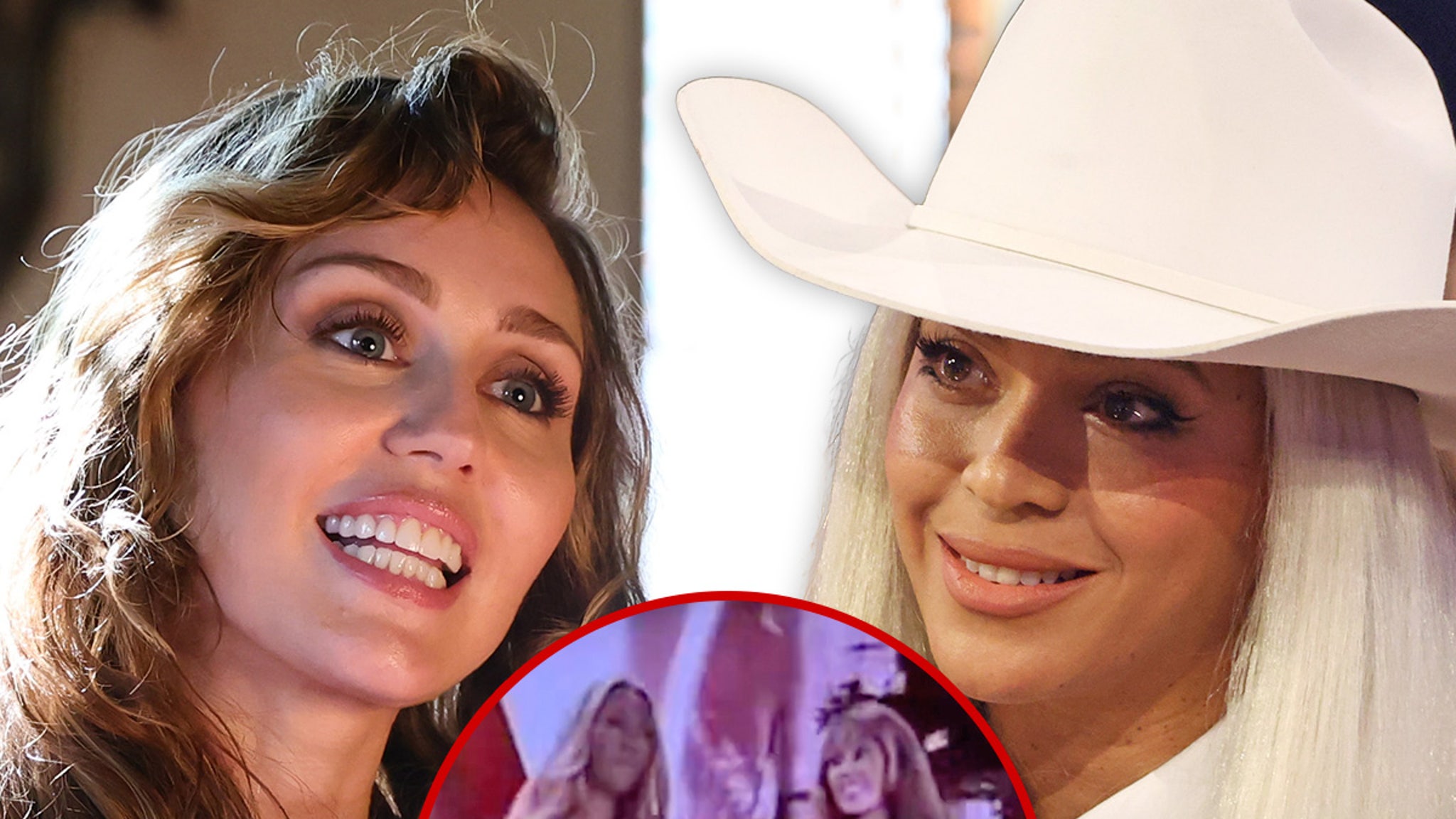 Miley Cyrus Joins Beyoncé Onstage in Paris for Surprise Duet