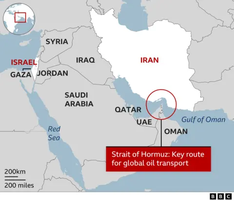 What is the Strait of Hormuz and why does it matter? Map of Strait of Hormuz