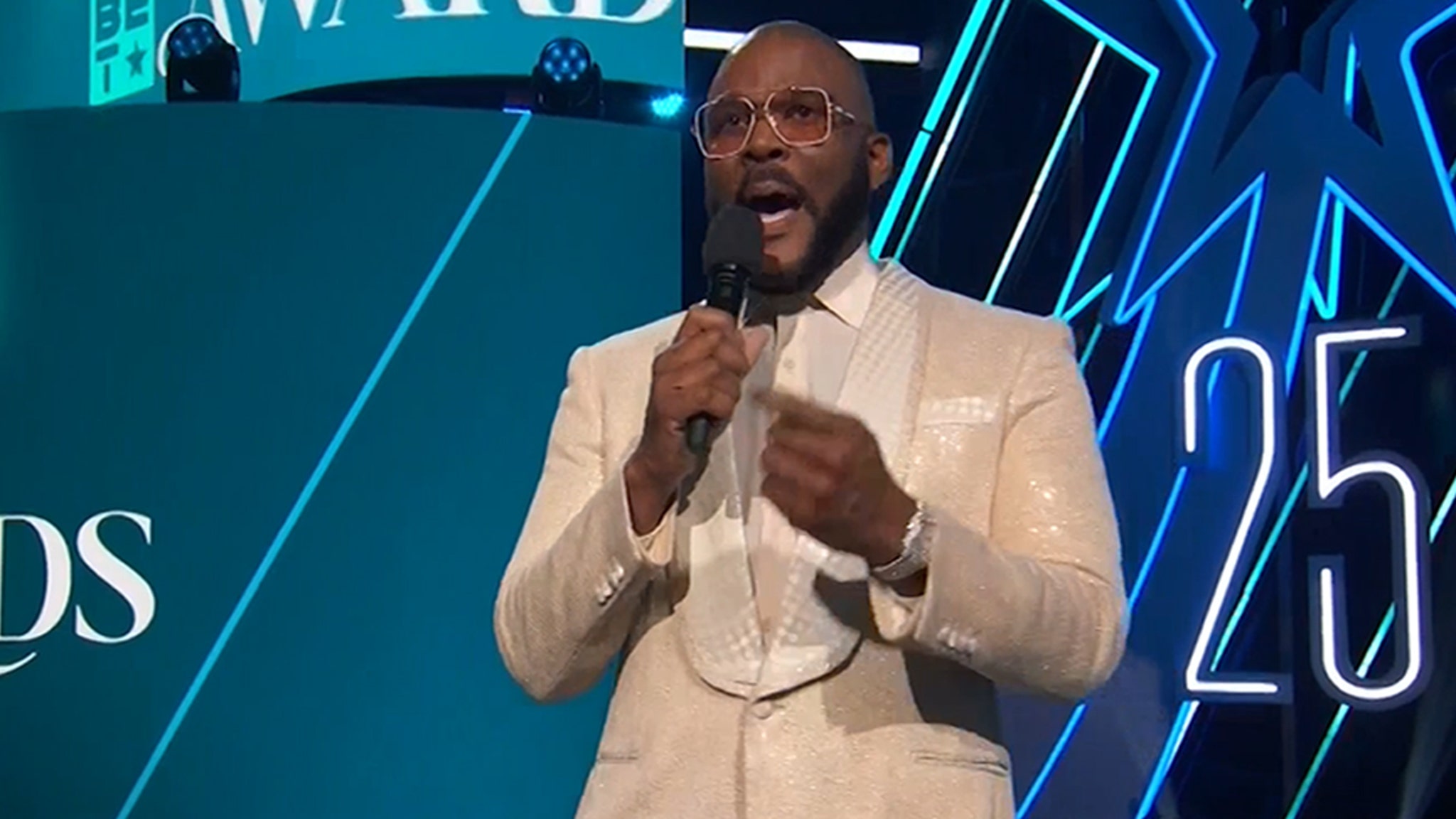 Tyler Perry Warns of Erasure of Black History in Charged BET Awards Speech
