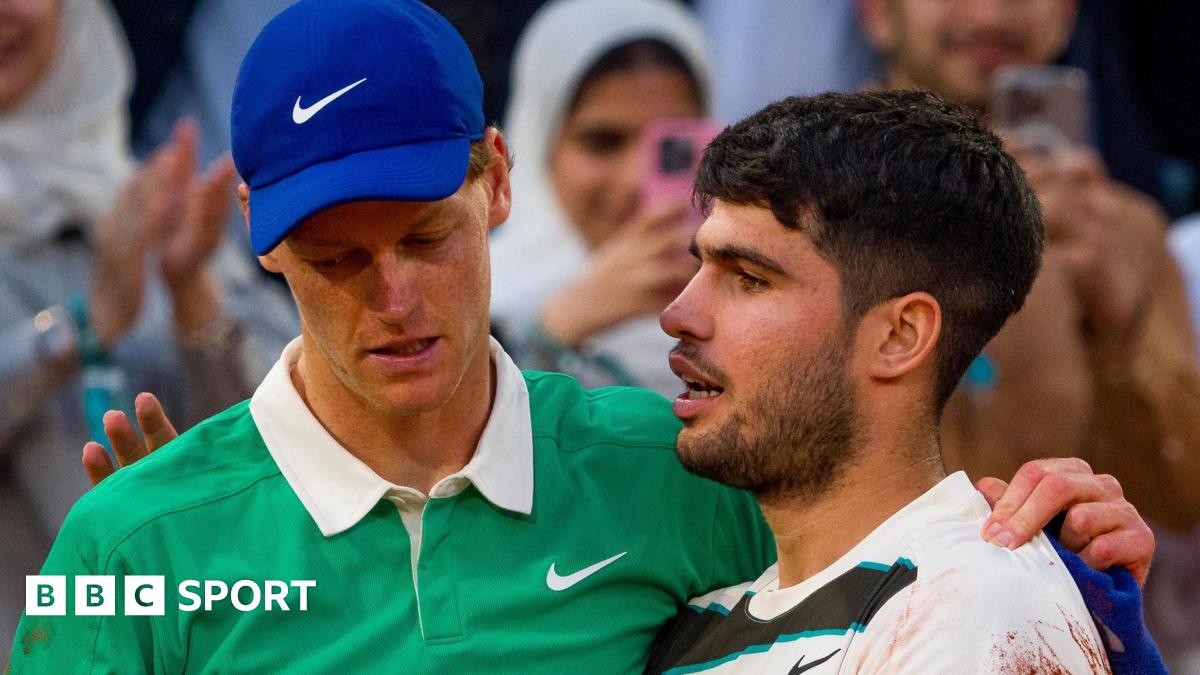 5d561510 44b4 11f0 9bab 9bc7b902e82b French Open 2025 final: Carlos Alcaraz and Jannik Sinner thriller proves rivalry here to stay