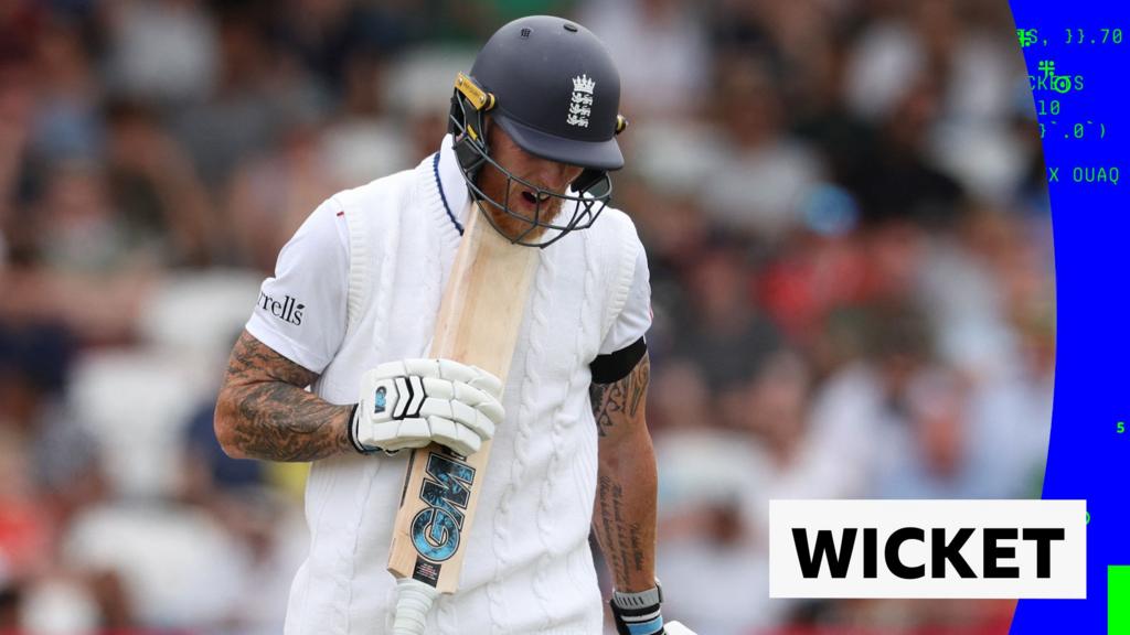 67b5f950 4f5c 11f0 a466 d54f65b60deb England vs India first Test: Mohammed Siraj takes wicket of Ben Stokes