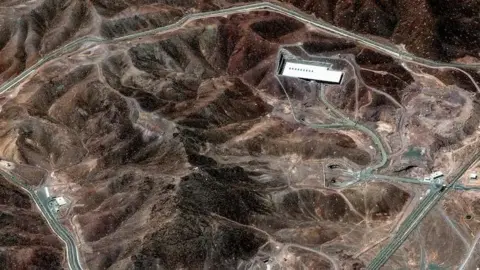 What we know about US airstrikes on Iran's nuclear facilities Reuters A satelite image of Fordo, one of three Iranian nuclear sites hit by Trump