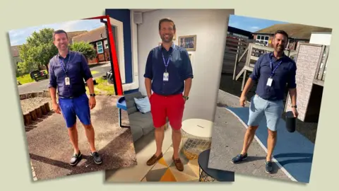 Wearing shorts still a 'grey area' as offices scrap dress codes Dave McPartlin Dave McPartlin in wearing various shorts
