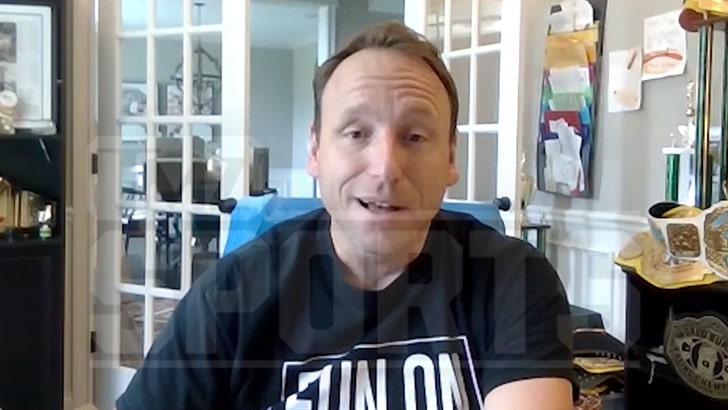 Joey Chestnut Eyeing 80 Hot Dogs In Nathan's Return, 'Gonna Drop The Hammer' 061625_joey_chestnut_kal