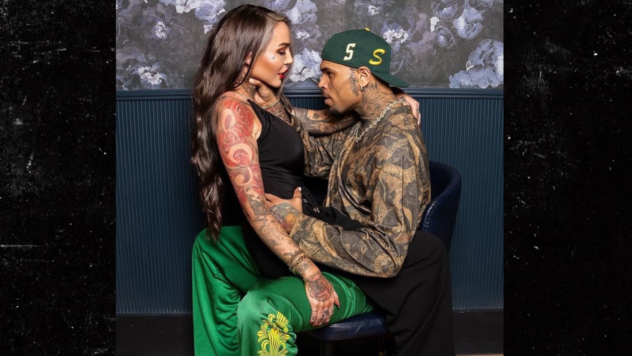 Chris Brown Puts Hands Around Woman's Neck at Meet and Greet